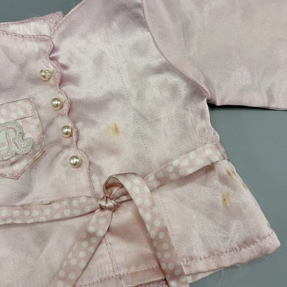 American Girl Ruthie's Satin Pajamas Set Retired AMERICAN GIRL RUTHIE READ
